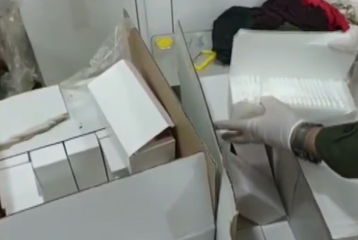 Gaziantep’te kaçak sigara operasyonu: 2 gözaltı