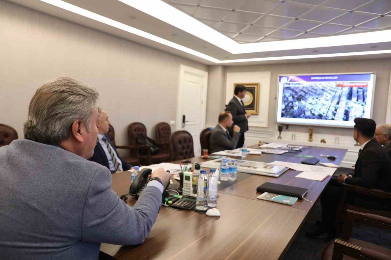 Melikgazi’de kentsel dönüşüm çalışmaları hızlanıyor