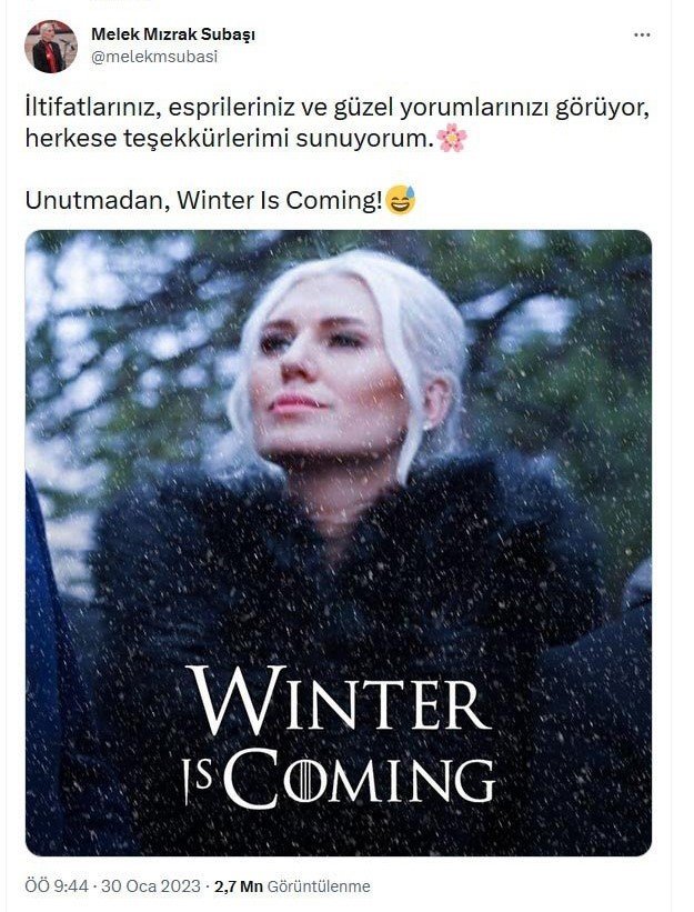 Bilecik’in ‘Daenerys Targaryen’ine halktan tam destek