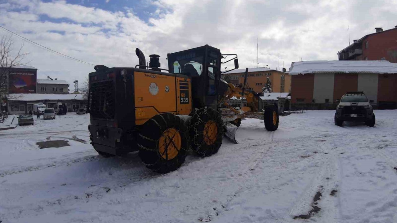 Çocukların kar sevinci