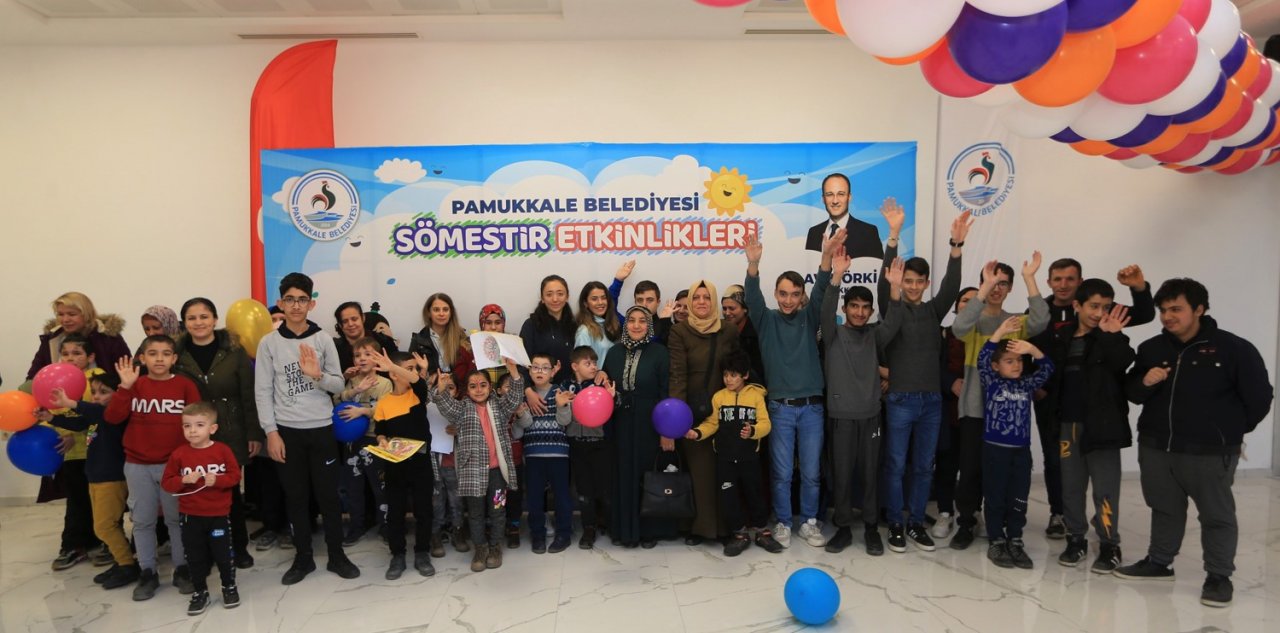 Özel çocuklar için sömestir etkinliği düzenledi