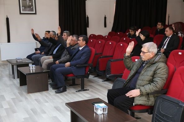 Çameli’nde Şubat ayı meclis toplantısı yapıldı