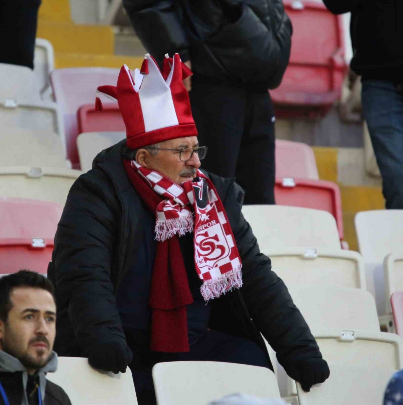 Sivassporlu taraftarlar Beşiktaş maçına ilgi gösterdi