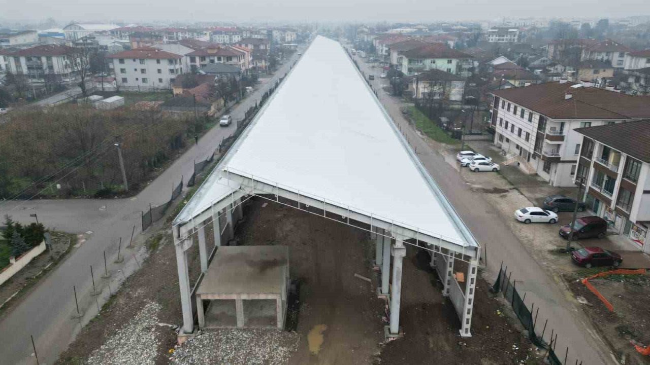 Bu pazaryeri elektriğini kendi üretecek