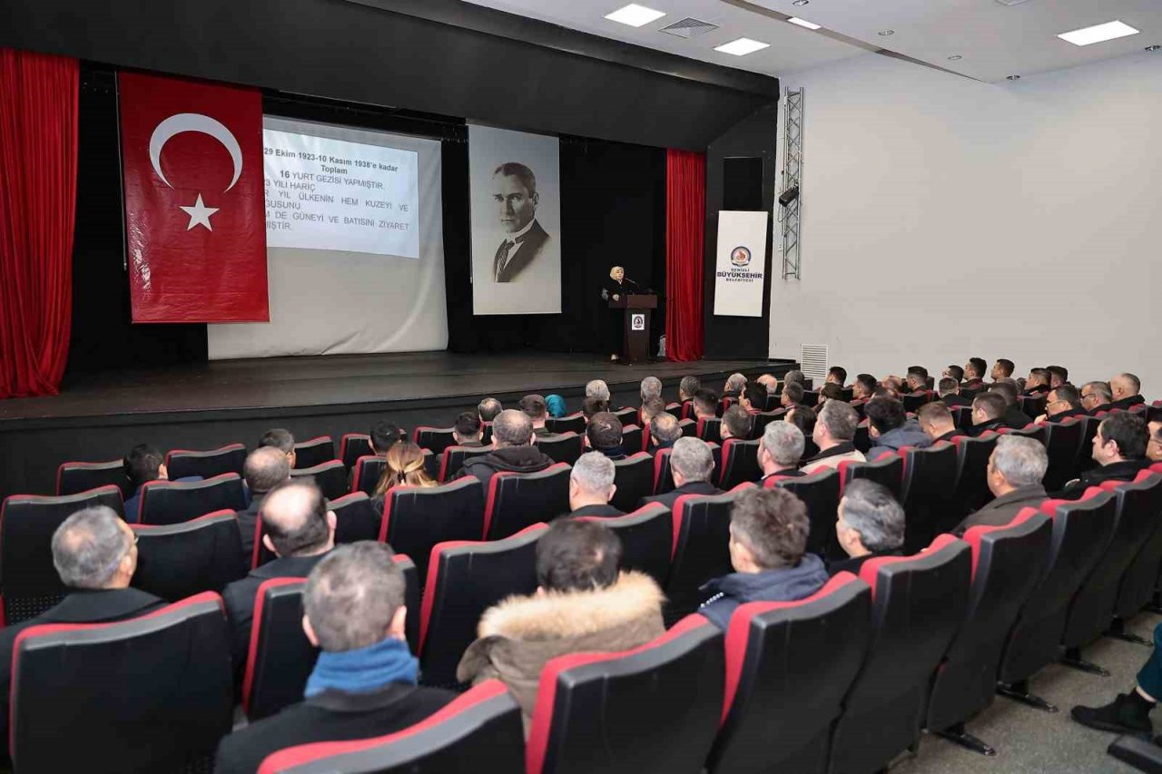 Atatürk’ün Denizli’ye gelişinin 92. yıldönümü anıldı