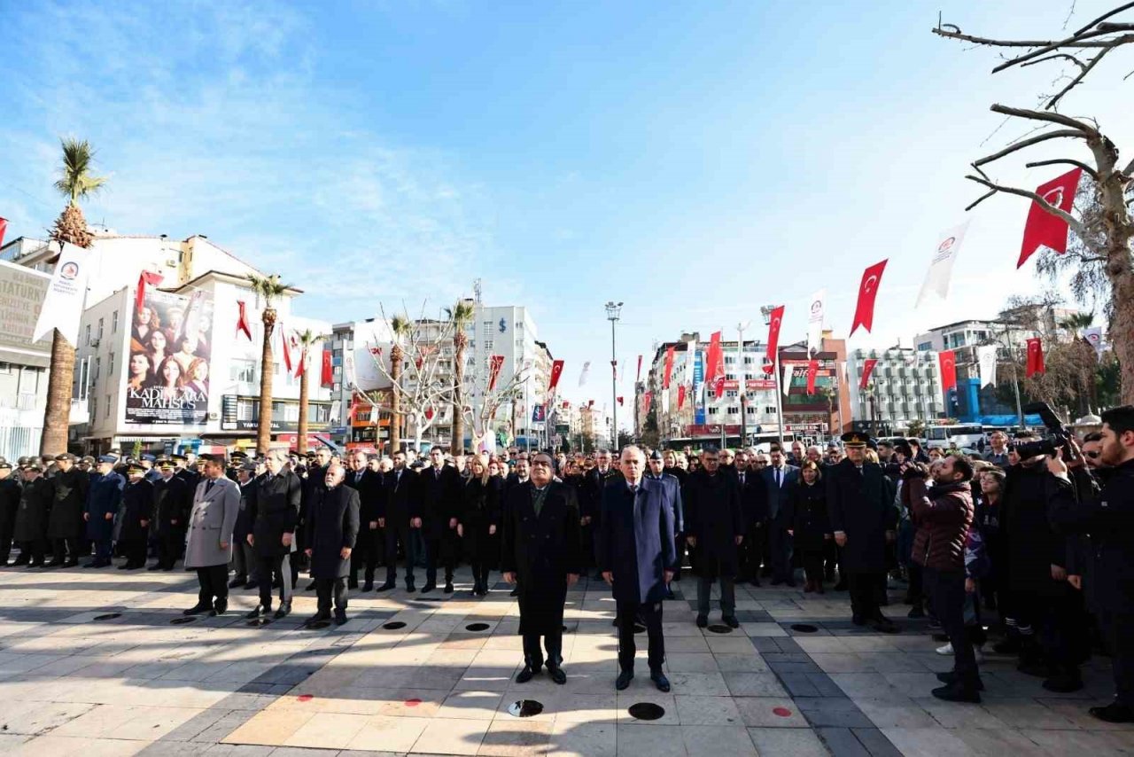 Atatürk’ün Denizli’ye gelişinin 92. yıldönümü anıldı