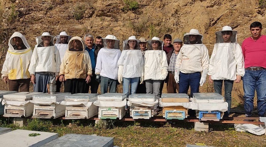 Arıcılık kursu eğitimleri tamamlandı
