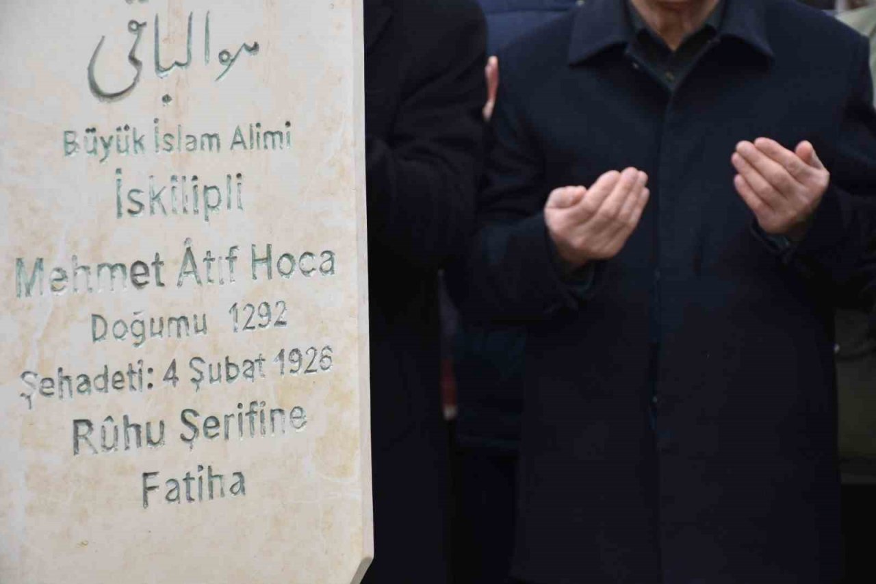 İskilipli Atıf Hoca mezarı başında anıldı