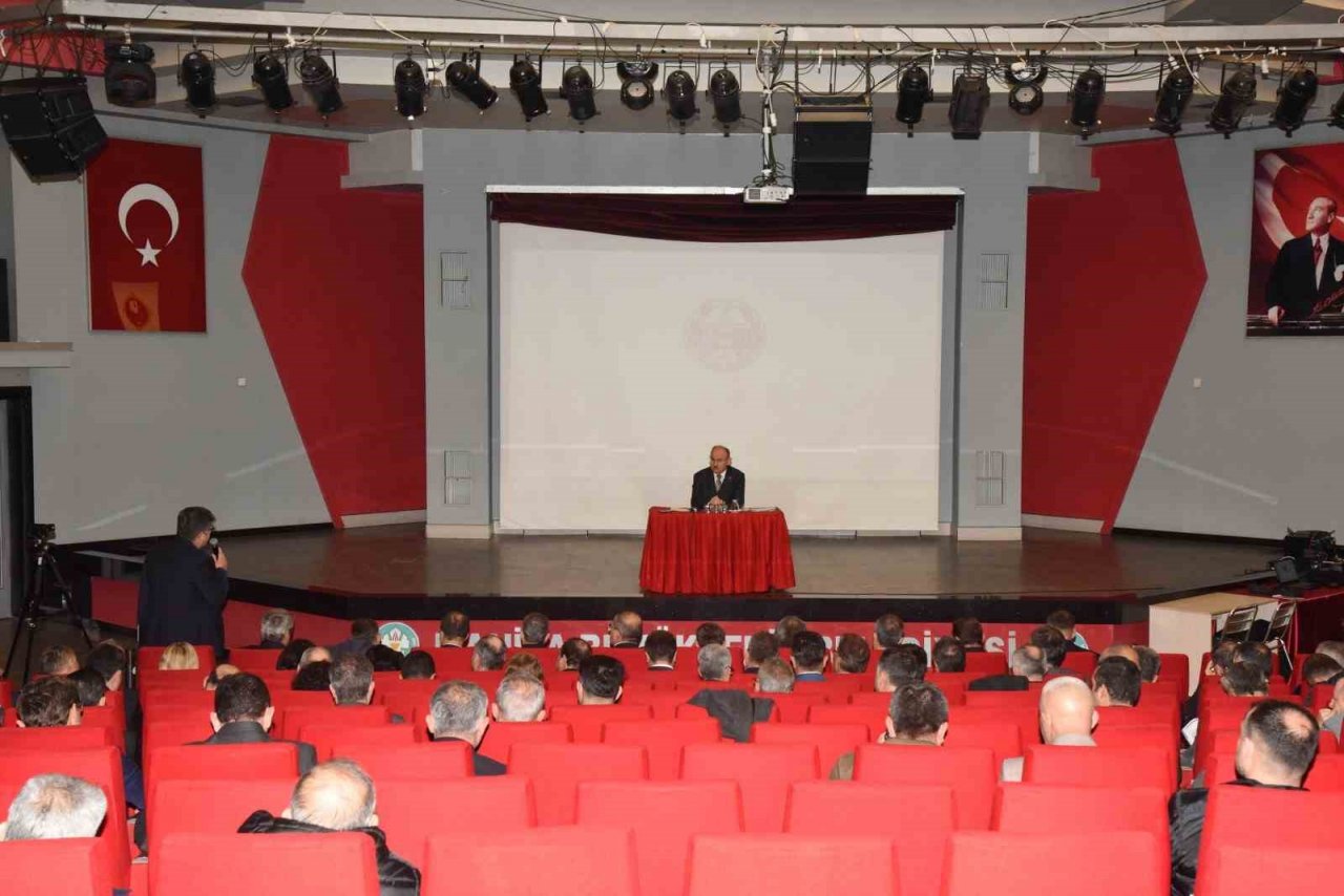 Manisa İl İdare Şube Başkanları Toplantısı yapıldı