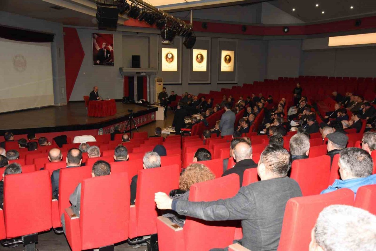 Manisa İl İdare Şube Başkanları Toplantısı yapıldı