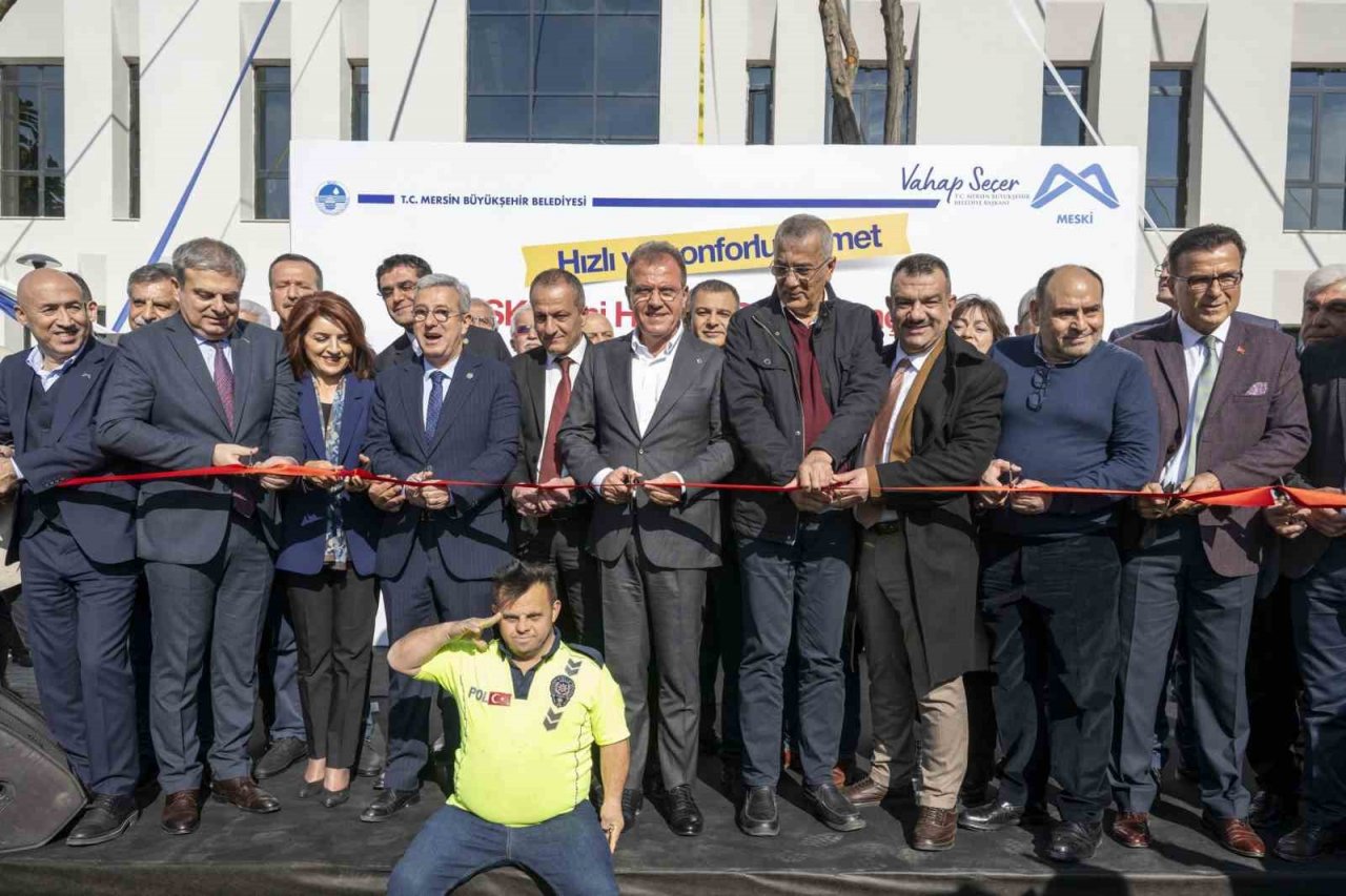 MESKİ’nin yeni hizmet binası açıldı