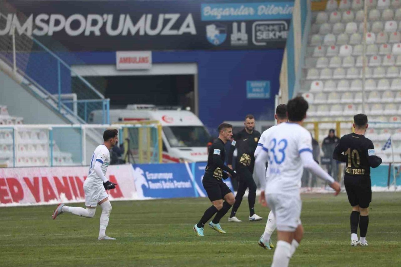 Spor Toto 1. Lig: Erzurumspor FK: 1 - Tuzlaspor: 2