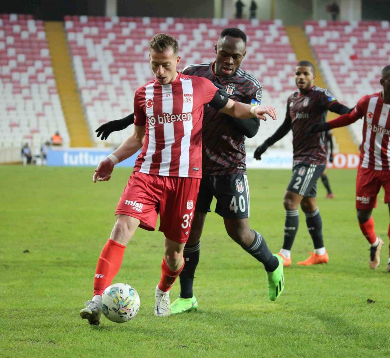 Spor Toto Süper Lig: DG Sivasspor: 1 - Beşiktaş: 0 (Maç sonucu)