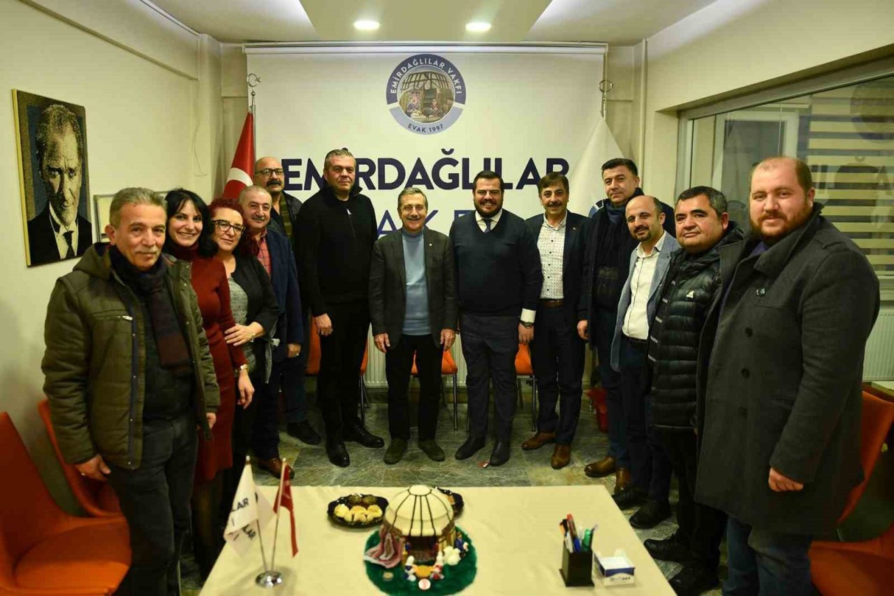 Başkan Ataç’tan Emirdağlılar Vakfı’na ziyaret