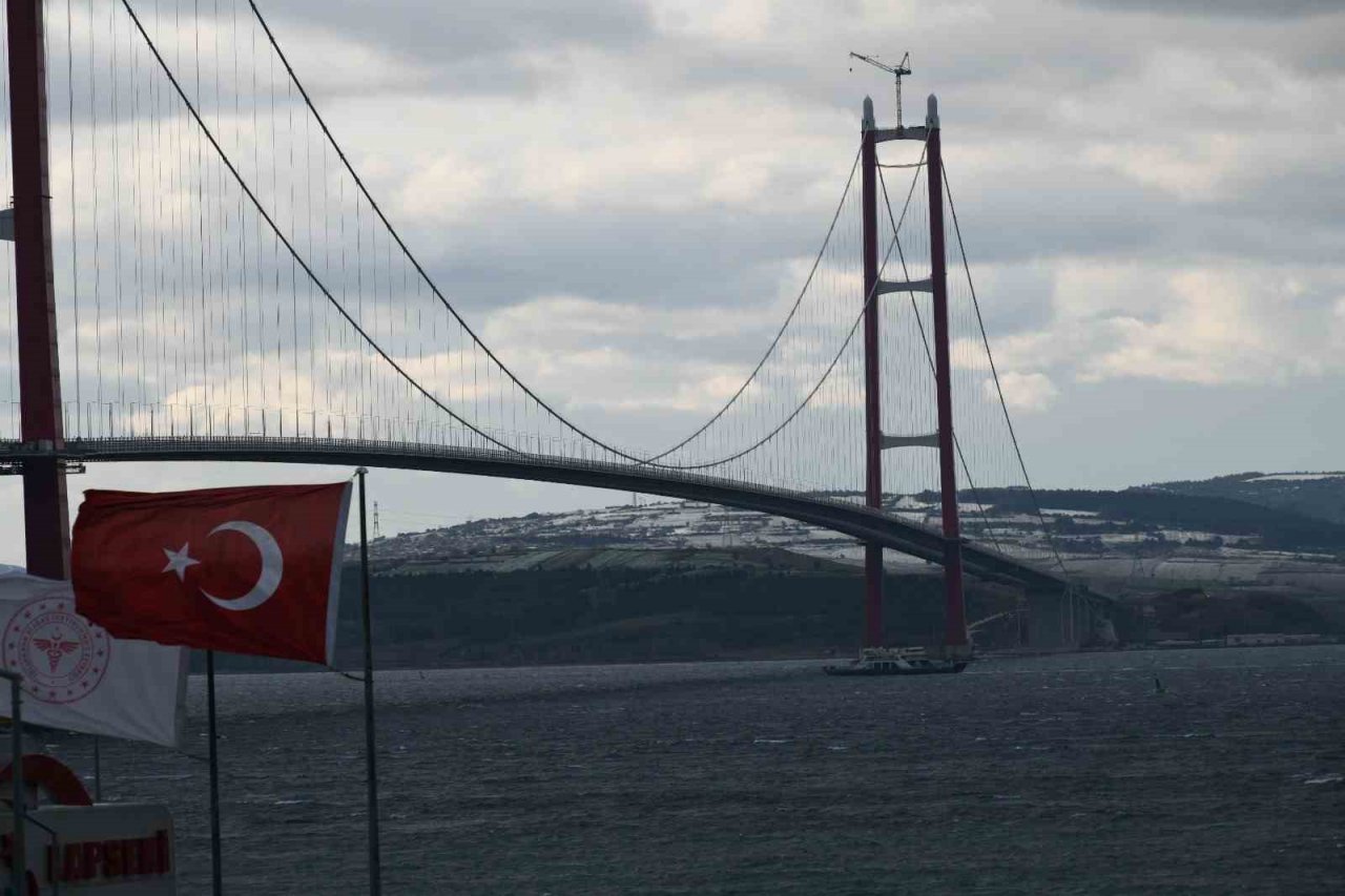 1915 Çanakkale Köprüsü’nde seyrine doyumsuz manzara