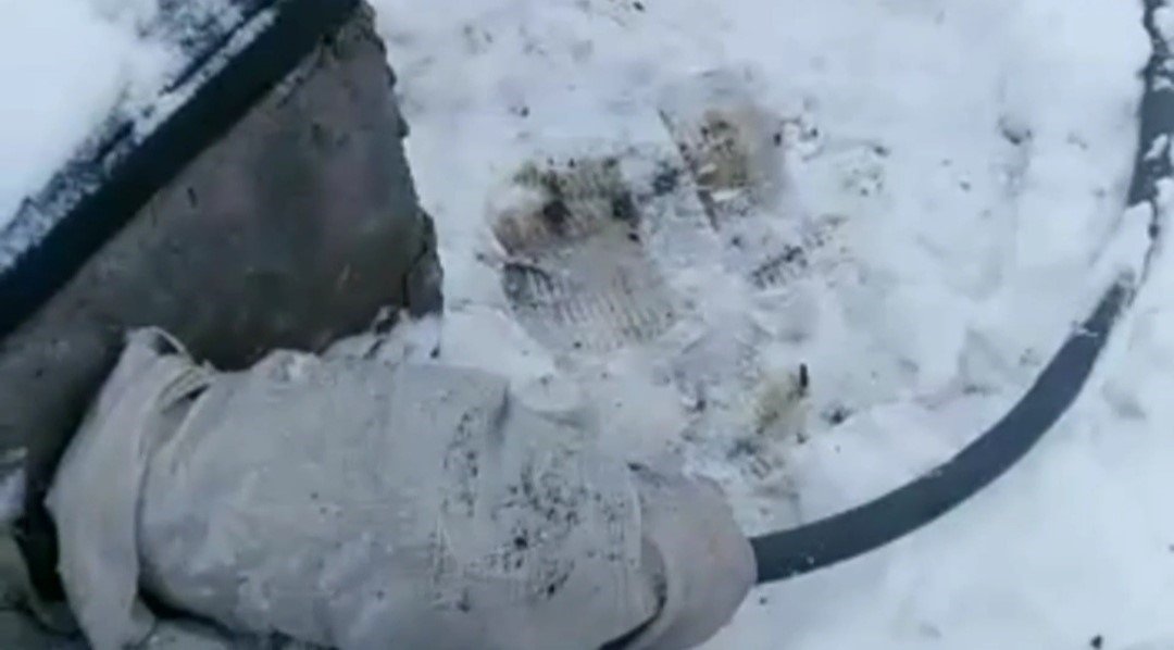 Elazığ’da su şebekleri dondu