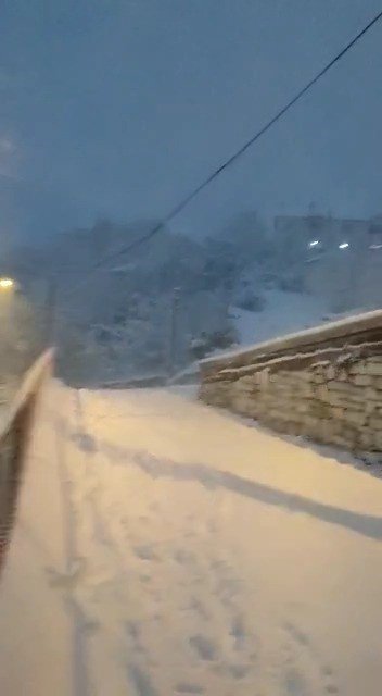 Kavaklıdere’de kar kalınlığı 20 santimetreye ulaştı