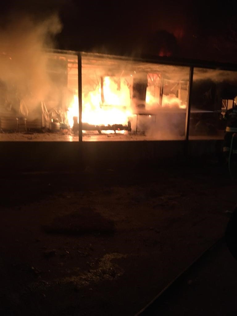 Muğla’da korkutan ev yangını