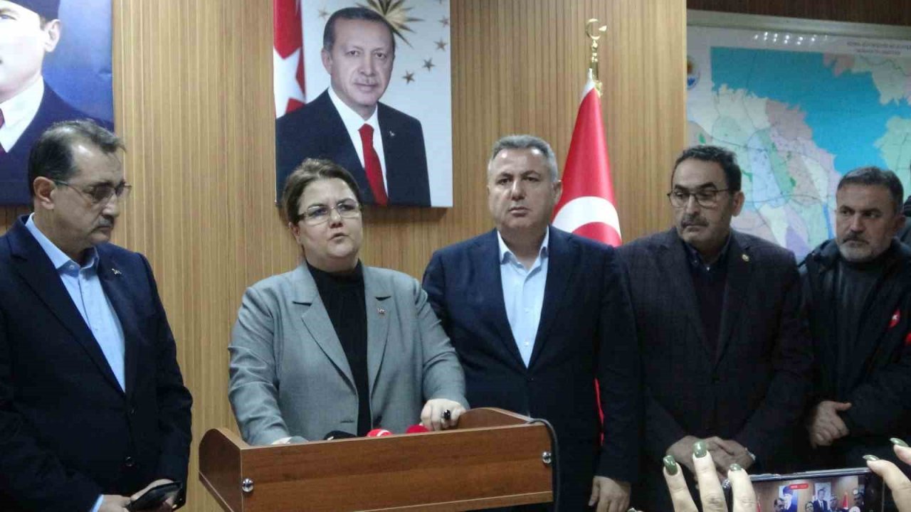 Bakanlar Adana’da açıklama yaptı: 7 bina yıkıldı, 36 can kaybı var, enerji altyapılarında ciddi hasar var