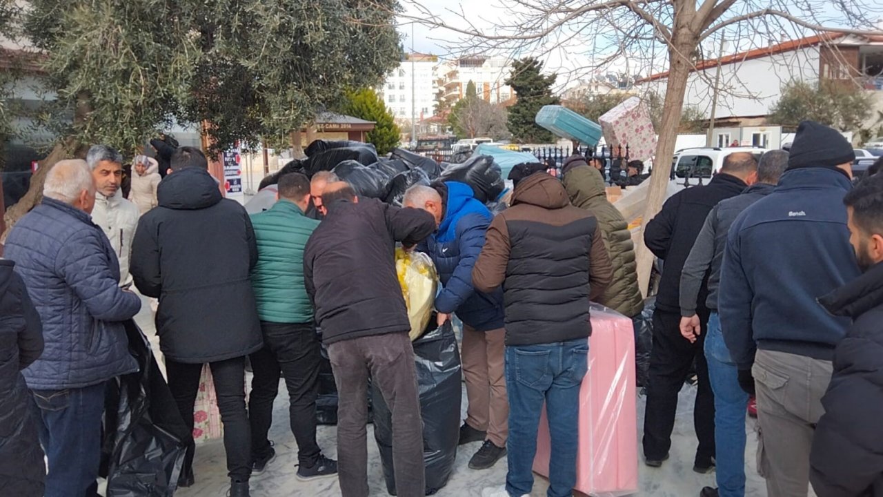 Didim’den deprem bölgelerine yardımlar ulaştırılacak