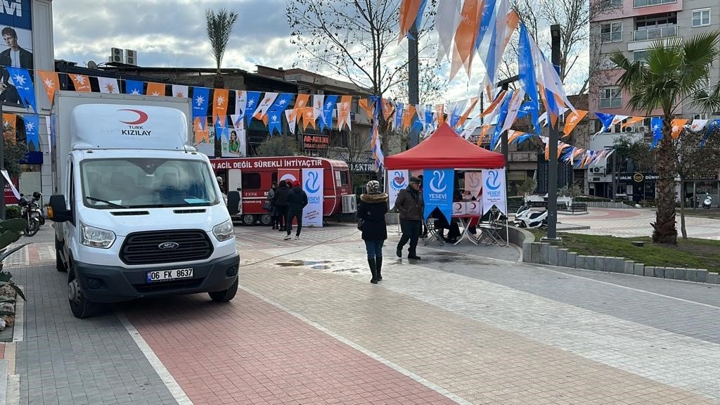 Afet bölgesine Nazilli’den yardım eli