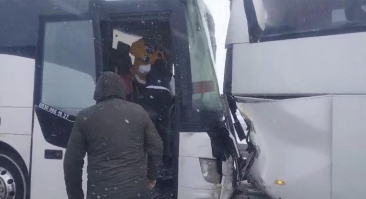 Niğde Otoyolu’nda zincirleme trafik kazası