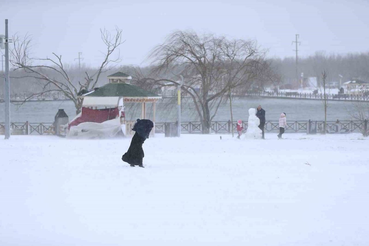 Yılın ilk kar yağışı