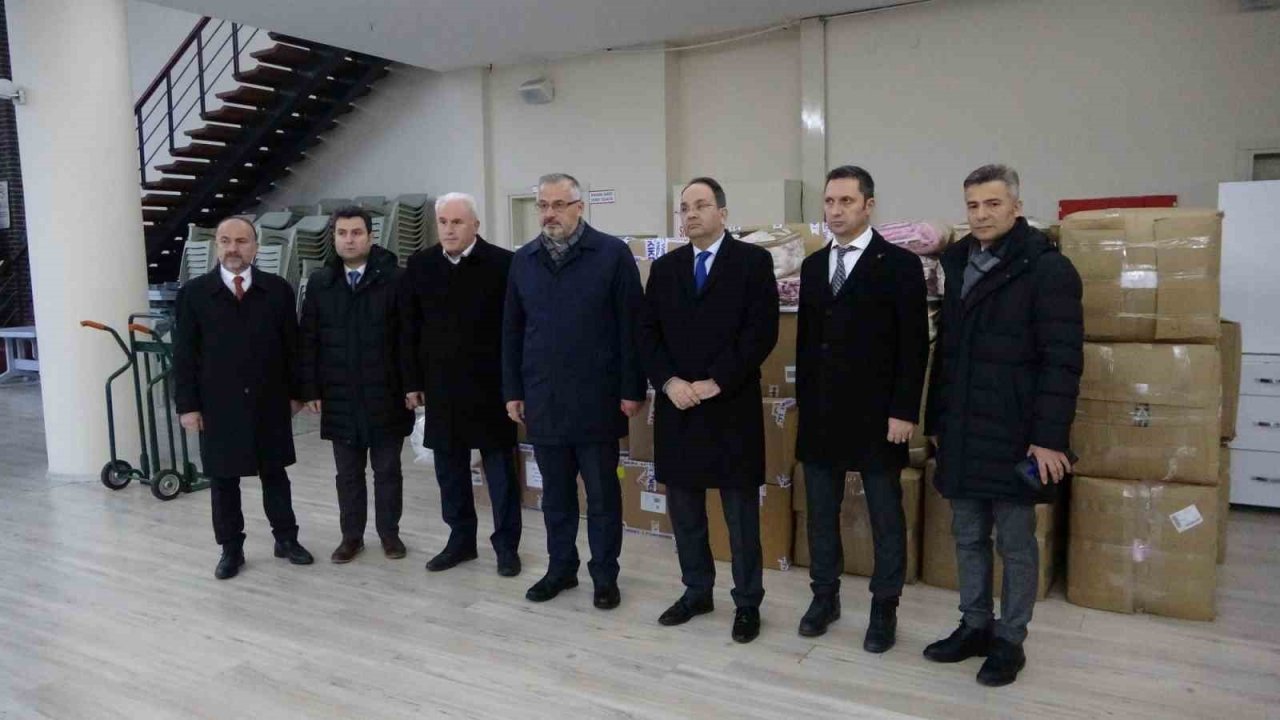 Afetzedeler için yardım kampanyası