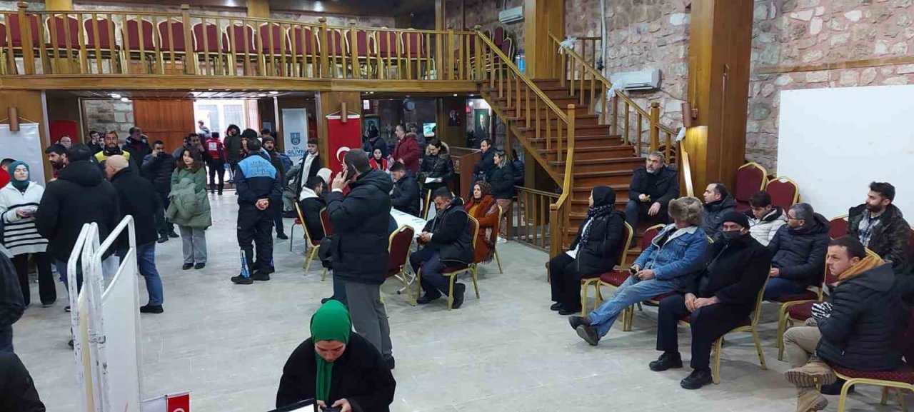 Silivri’den deprem bölgesine kan bağışı