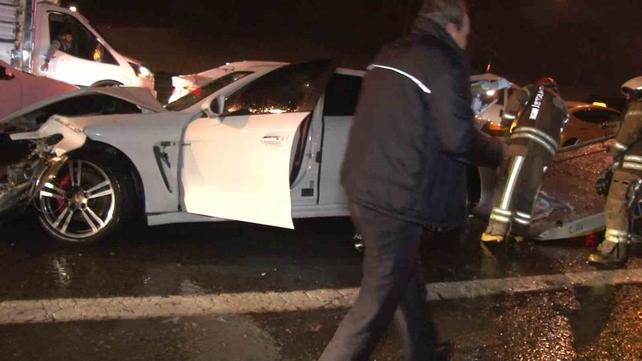 TEM Otoyolu’nda kaza: 2 yaralı