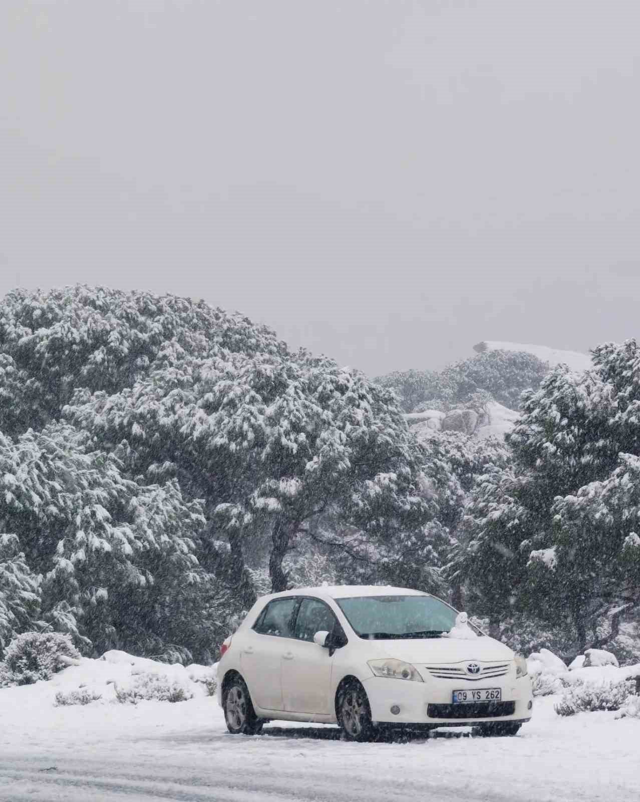 Aydın’da kara kış etkisini gösterdi