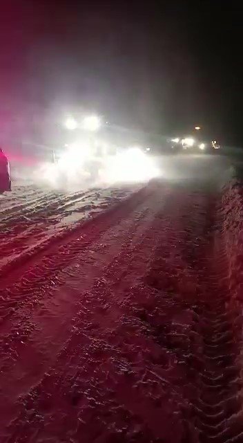 Fırtınada mahsur kalan 16 vatandaş ekiplerce kurtarıldı