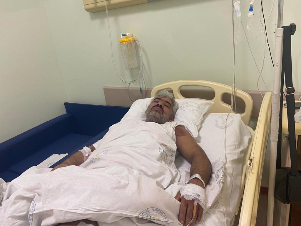 Depremden kaçarken yaralandı, o anları anlattı: "O an çok kötüydü, her şey bir anda oldu"