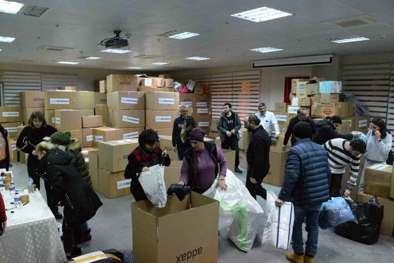 Bozüyük Belediyesi’nden depremzedeler için yardım kampanyası