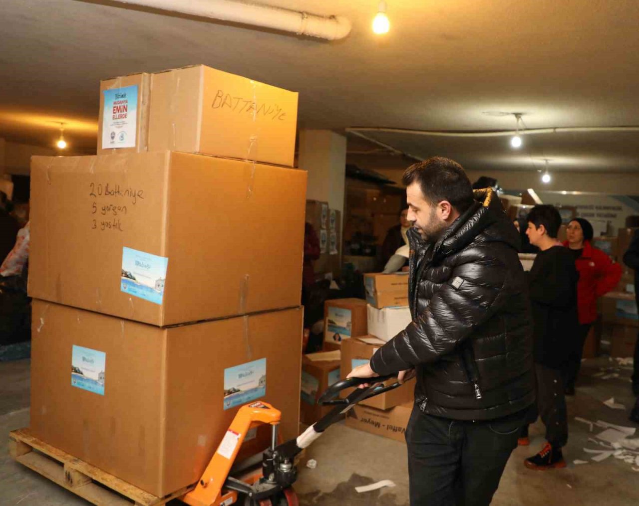 Mudanya’nın yardımları yola çıktı