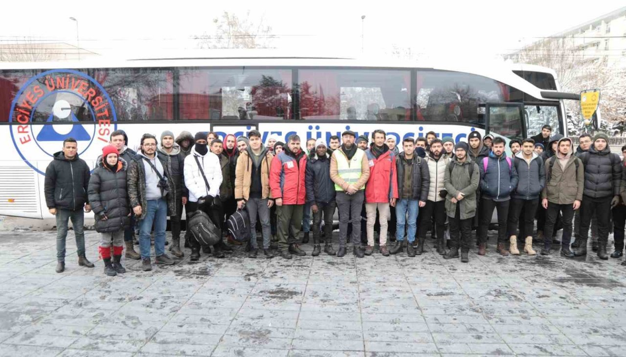 ERÜ’den Deprem Bölgesi’ne Yardım Eli