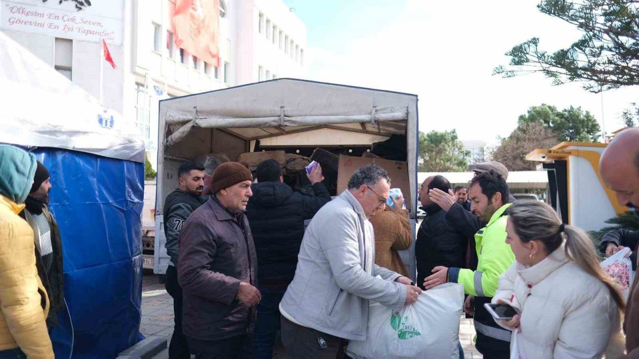 Didim’den deprem bölgesine yardım eli