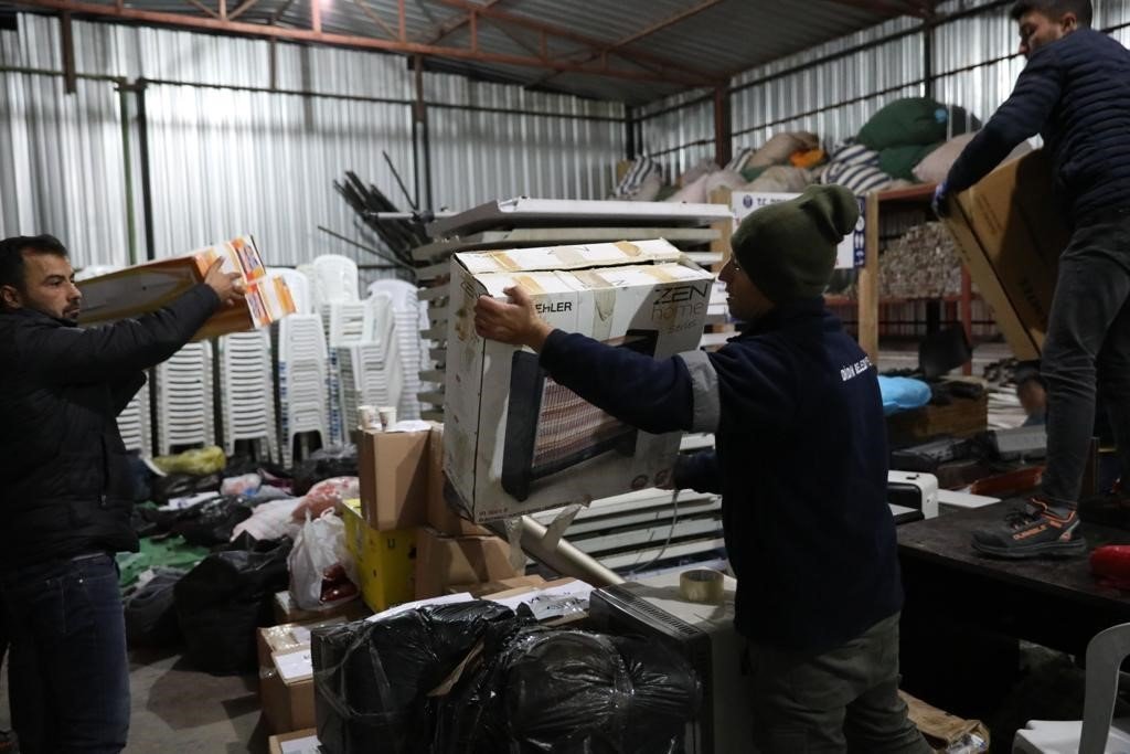 Didim’den deprem bölgesine yardım eli