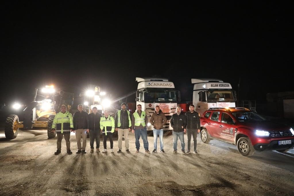 Didim’den deprem bölgesine yardım eli