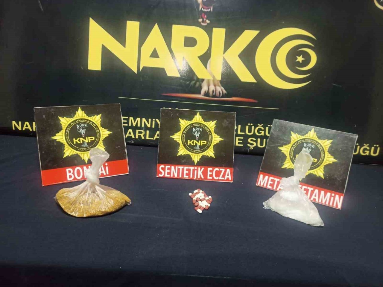 Karaman’da uyuşturucudan 2 kişi tutuklandı