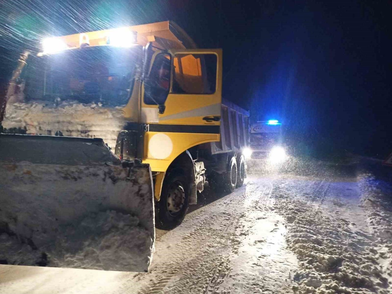 Kayseri’de 140 yol ulaşıma kapalı