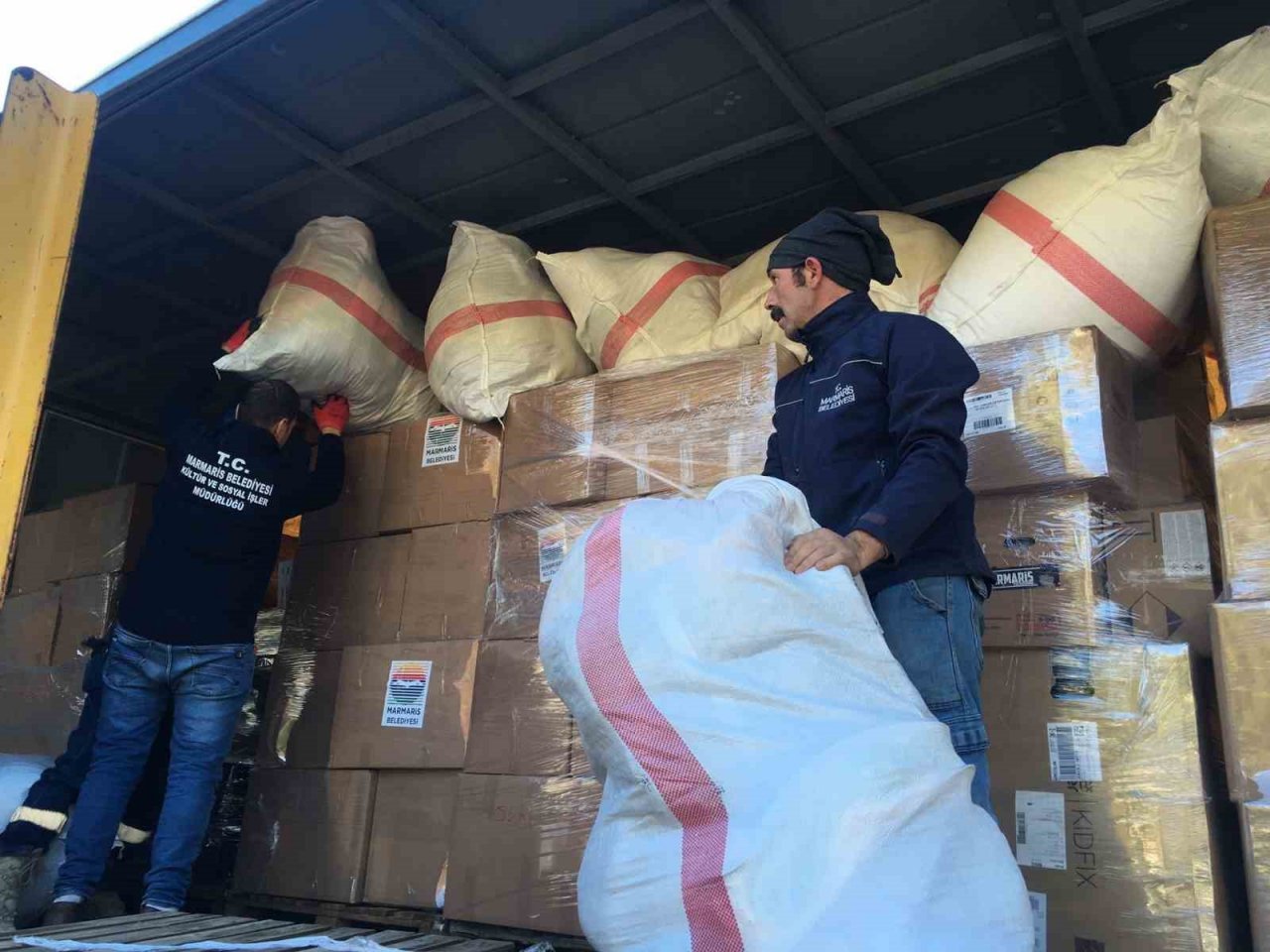 Marmaris’te ikinci tırda hazırlandı