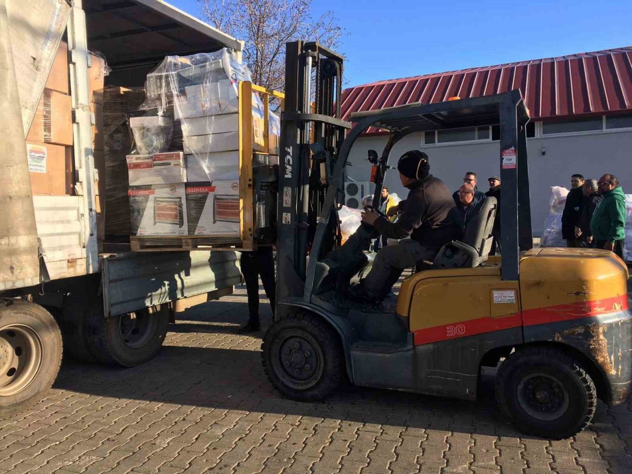 Marmaris’te ikinci tırda hazırlandı