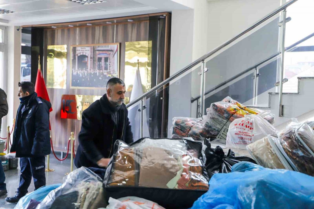 Köşk Belediyesi, depremzedeler için yardım kampanyası başlattı