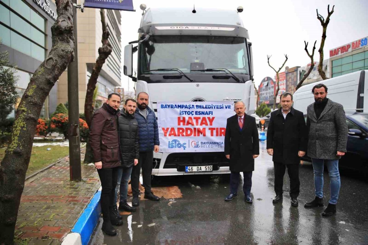 Bayrampaşa’dan depremzedelere yardım eli