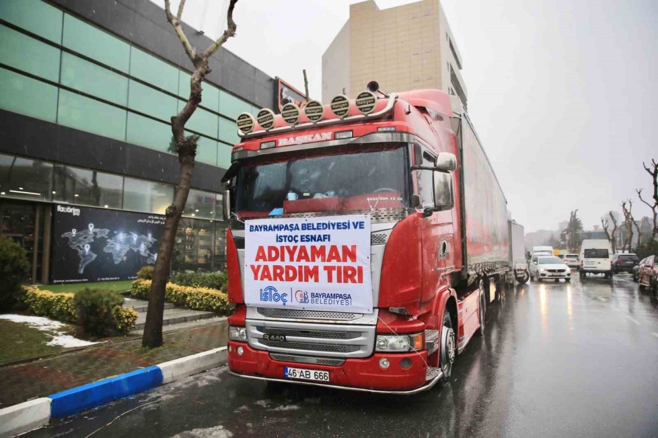 Bayrampaşa’dan depremzedelere yardım eli