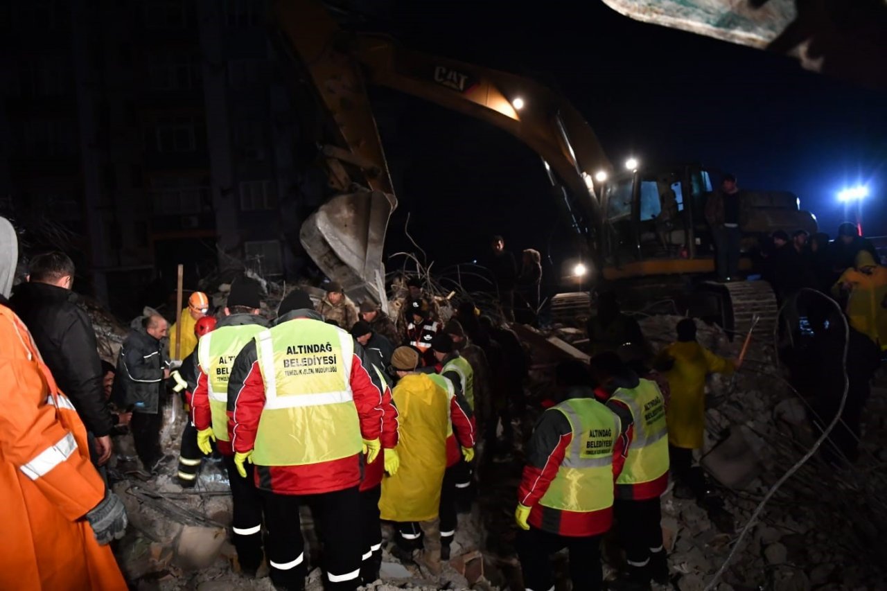 Altındağ Belediyesinden deprem seferberliği