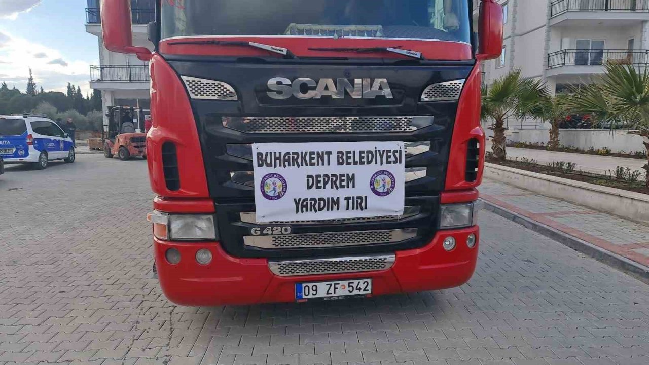 Buharkentliler depremzedeler için tek yürek oldu