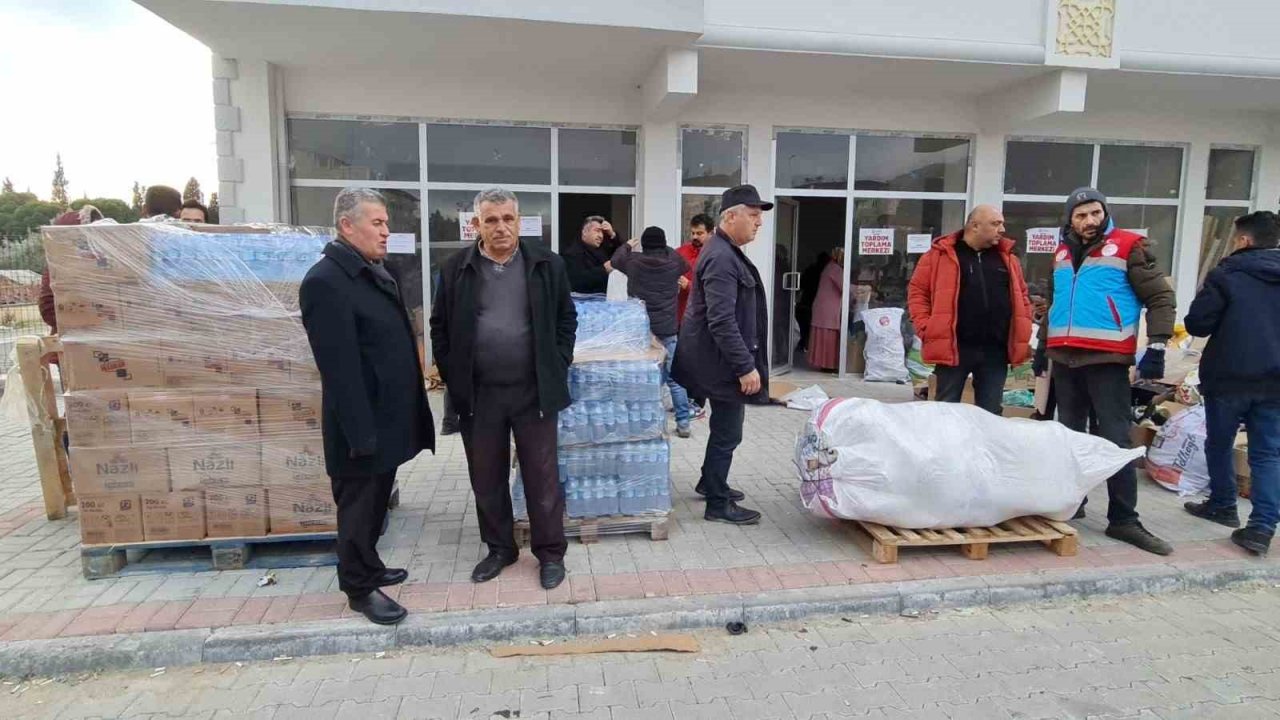 Buharkentliler depremzedeler için tek yürek oldu