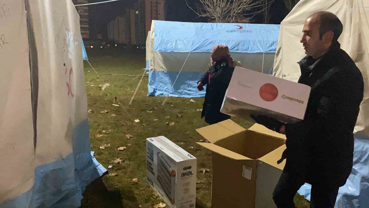 Hayırsever Aldudak’tan 400 aileye ısıtıcı ve battaniye yardımı